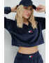 Tommy Jeans Суичър в тъмносиньо с апликация - Pepit.bg