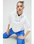 Tommy Jeans Суичър в бяло с качулка с принт - Pepit.bg