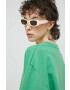 Tommy Jeans Суичър в зелено с принт - Pepit.bg