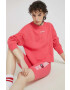 Tommy Jeans Суичър в розово с принт - Pepit.bg