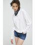 Tommy Jeans Суичър в бяло с принт - Pepit.bg