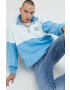 Tommy Jeans Суичър в синьо с десен - Pepit.bg