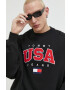 Tommy Jeans Суичър в черно с апликация - Pepit.bg