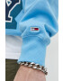 Tommy Jeans Суичър в синьо с принт - Pepit.bg