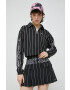 Tommy Jeans Суичър в черно с десен - Pepit.bg