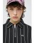 Tommy Jeans Суичър в черно с десен - Pepit.bg