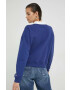 Tommy Jeans Суичър в тъмносиньо с принт - Pepit.bg