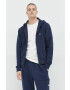 Tommy Jeans Суичър в тъмносиньо с качулка с принт - Pepit.bg