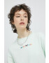 Tommy Jeans Суичър в зелено с апликация - Pepit.bg