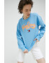 Tommy Jeans Суичър в синьо с апликация - Pepit.bg