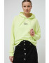 Tommy Jeans Суичър в жълто с качулка с принт - Pepit.bg