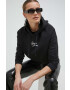 Tommy Jeans Суичър в черно с качулка с принт - Pepit.bg