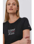 Tommy Jeans Тениска дамска в черно - Pepit.bg