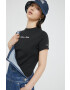 Tommy Jeans Тениска в черно - Pepit.bg