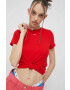 Tommy Jeans Тениска в червено - Pepit.bg