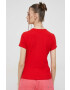 Tommy Jeans Тениска в червено - Pepit.bg