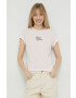 Tommy Jeans Тениска в розово - Pepit.bg
