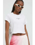Tommy Jeans Тениска в бяло - Pepit.bg
