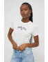 Tommy Jeans Тениска в бежово - Pepit.bg
