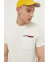 Tommy Jeans Тениска в сиво меланж на - Pepit.bg