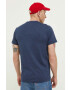 Tommy Jeans Тениска в тъмносиньо меланж на - Pepit.bg