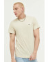 Tommy Jeans Тениска в бежово меланж на - Pepit.bg