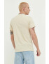 Tommy Jeans Тениска в бежово меланж на - Pepit.bg
