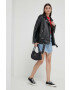 Tommy Jeans Тениска в червено - Pepit.bg