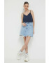 Tommy Jeans Топ дамски в тъмносиньо - Pepit.bg