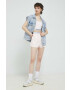 Tommy Jeans Топ дамски в розово - Pepit.bg
