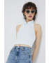 Tommy Jeans Топ дамски в синьо - Pepit.bg