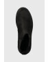 Tommy Jeans Велурени боти челси Classic Chelsea Boot в черно - Pepit.bg