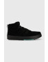 Tommy Jeans Велурени маратонки Suede Basket Midcut в черно - Pepit.bg
