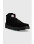 Tommy Jeans Велурени маратонки Suede Basket Midcut в черно - Pepit.bg