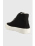 Tommy Jeans Високи кецове MID CANVAS COLOR в черно EM0EM01157 - Pepit.bg