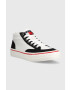 Tommy Jeans Високи кецове SKATE CANVAS MID в бяло EM0EM01154 - Pepit.bg