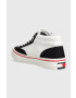 Tommy Jeans Високи кецове SKATE CANVAS MID в бяло EM0EM01154 - Pepit.bg