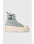 Tommy Jeans Високи кецове TJW FOXING DENIM BOOT в синьо EN0EN02348 - Pepit.bg