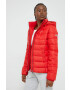 Tommy Jeans Яке в червено със зимна изолация - Pepit.bg