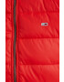 Tommy Jeans Яке в червено със зимна изолация - Pepit.bg