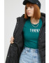 Tommy Jeans Яке в черно със зимна изолация - Pepit.bg