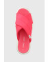 Toms Чехли Alpargata Mallow в розово с платформа - Pepit.bg