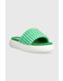 Toms Чехли Alpargata Mallow Slide в зелено с платформа 10019721 - Pepit.bg