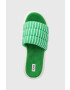 Toms Чехли Alpargata Mallow Slide в зелено с платформа 10019721 - Pepit.bg