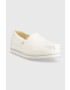 Toms Еспадрили Alpargata Midform в бяло с платформа 10019466 - Pepit.bg