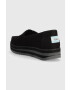 Toms Еспадрили Alpargata Midform в черно с платформа 10019466 - Pepit.bg