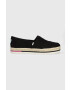Toms Еспадрили Alpargata Platform Rope в черно 10017831 - Pepit.bg