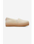 Toms Еспадрили DARK NATURAL в бежово с платформа - Pepit.bg