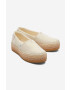 Toms Еспадрили DARK NATURAL в бежово с платформа - Pepit.bg