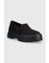 Toms Половинки обувки Alpargata Combat Low в черно с платформа 10019548 - Pepit.bg